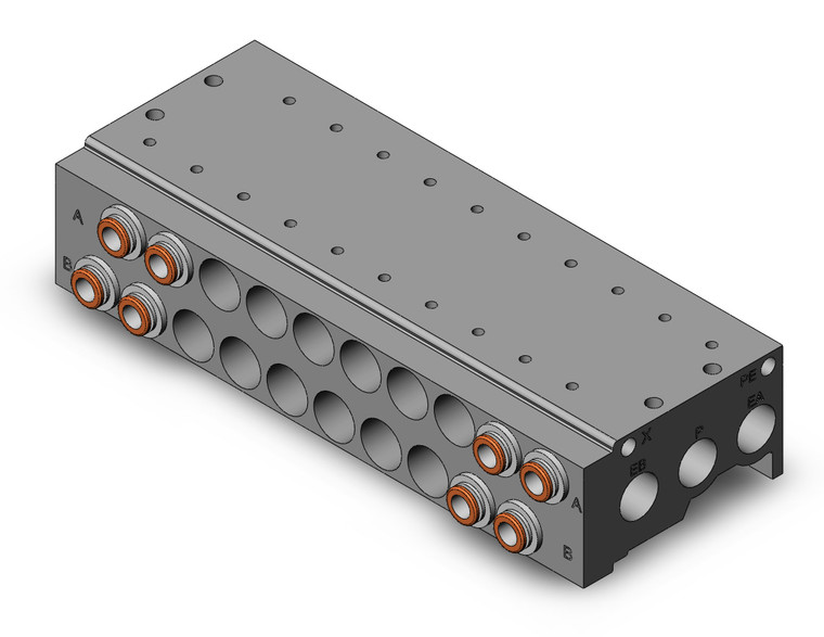 SMC SS5Y5-42-10-N7 Ss5Y Bar Stock Manifold