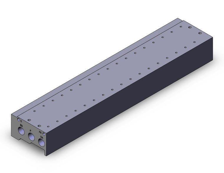 SMC SS5Y7-42-17-02T Ss5Y Bar Stock Manifold