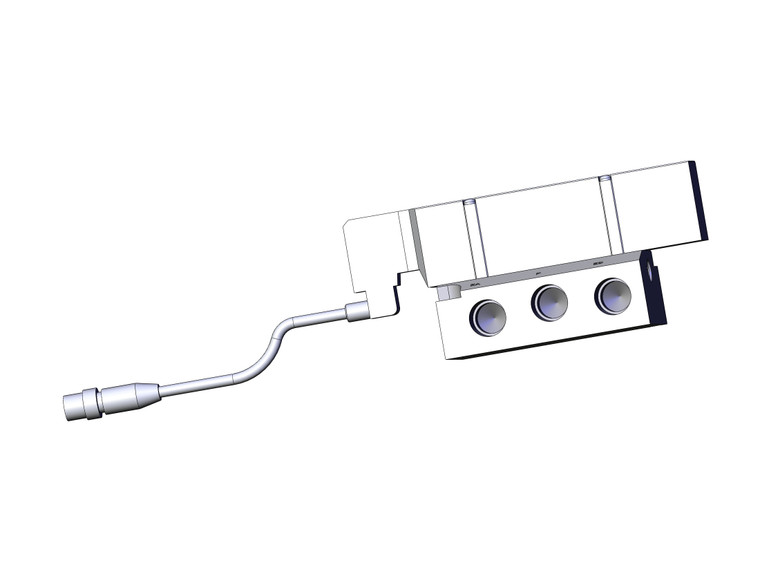 SMC SV4400-5W1U-03N 3 Position Exhaust Center