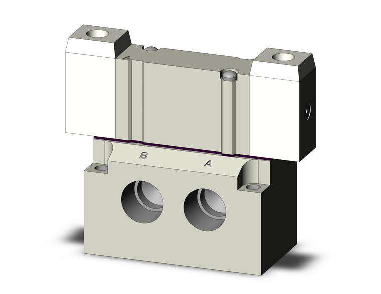 SMC SYA3240-01N Valve, Air Pilot, Base Mt