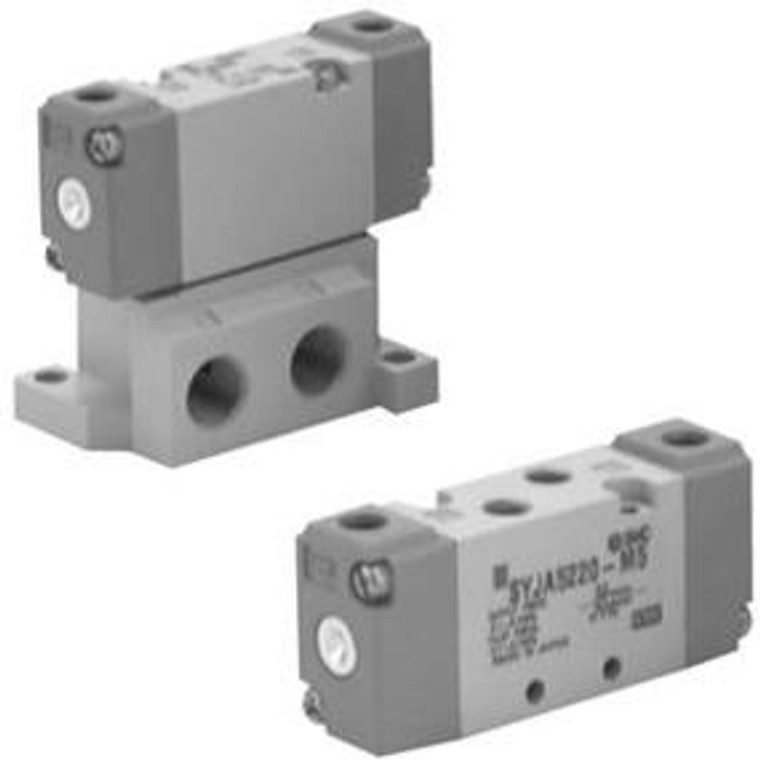 SMC SYJA512-M5 valve, air pilot, SYJ500 SOLENOID VALVE 3/PORT