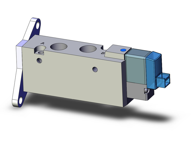 SMC SYJ7123-5LOU-01-F-Q 4/5 Port Solenoid Valve