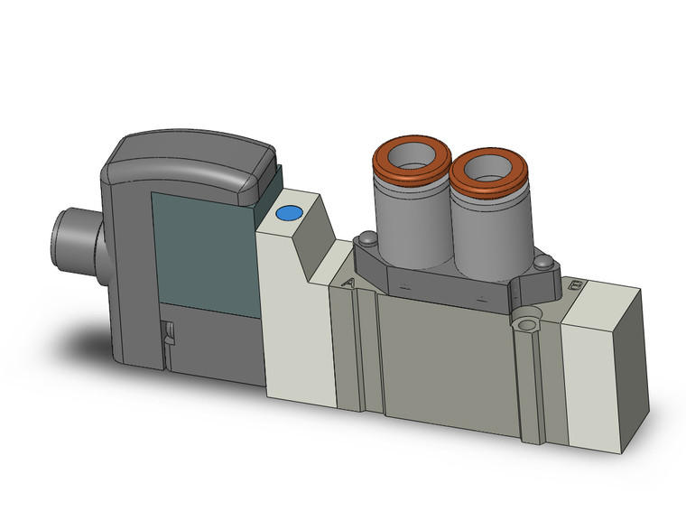 SMC SY3120-5WAOU-C6 Valve, Sgl Sol