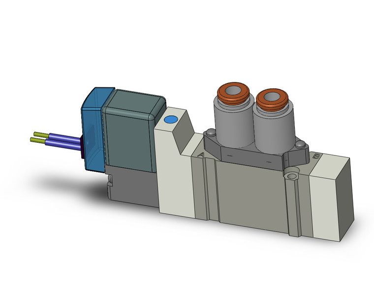 SMC SY3120-6GZ-C4 Valve, Sgl Sol, Body Pt (Dc)