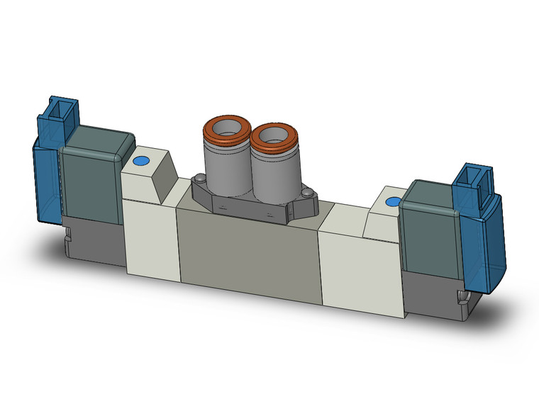 SMC SY3460-5MOZ-C6 Valve, Dbl Sol, Cassette (Dc)