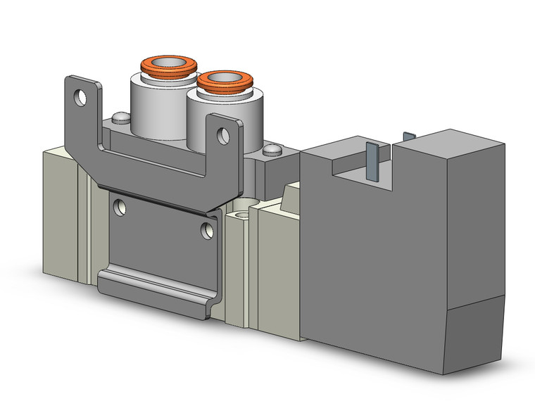 SMC SY5120-5YO-N7T-F2 5 Port Solenoid Valve