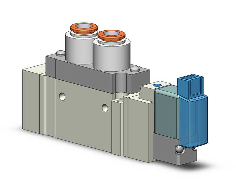SMC SY5120-6MOZ-N7T Valve, Sgl Sol, Body Pt (Dc)