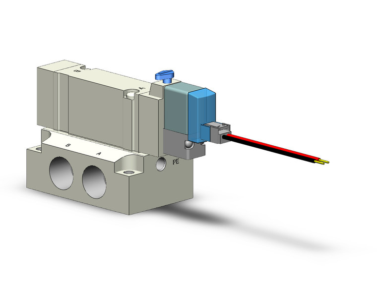 SMC SY5140-6LZE-02T 4/5 Port Solenoid Valve
