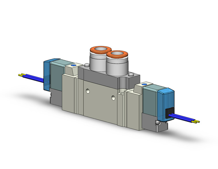 SMC SY5220-5G-C8 5 Port Solenoid Valve