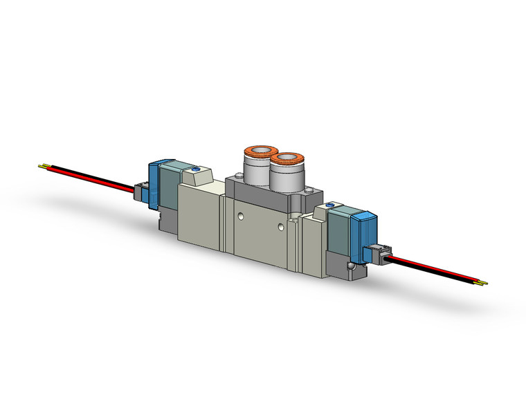 SMC SY5320-5LZD-C8 5 Port Solenoid Valve
