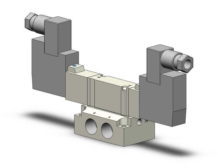 SMC SY5340-5D-02 5 Port Solenoid Valve