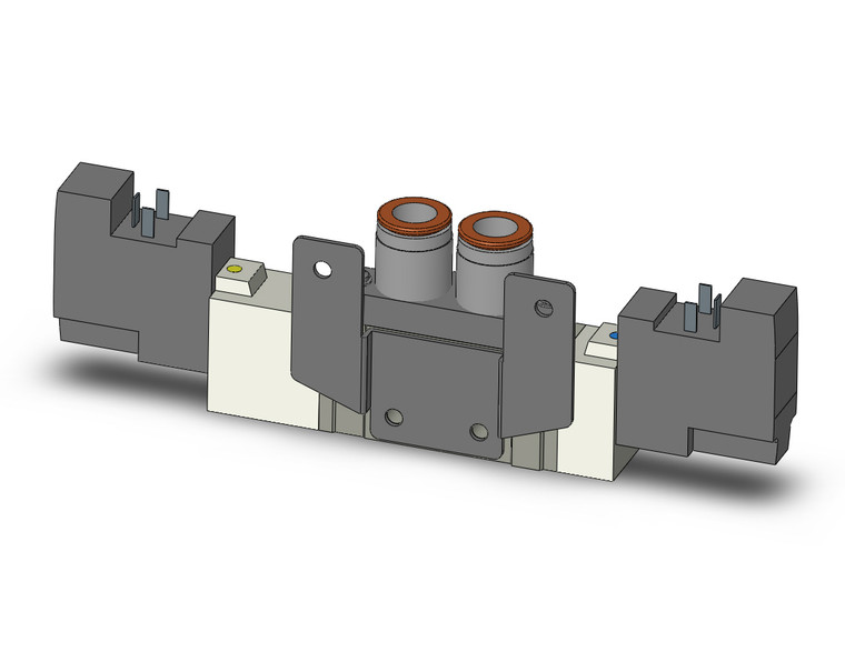 SMC SY7420-5YOS-C10-F2 5 Port Solenoid Valve