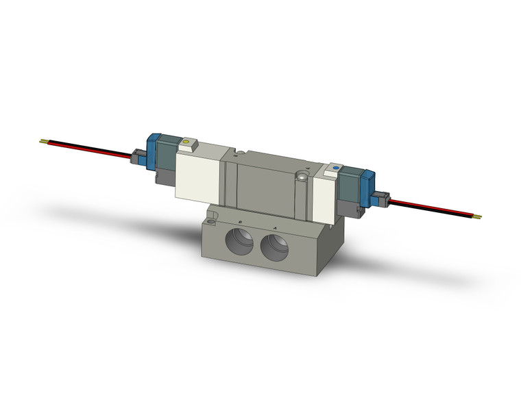 SMC SY7440-5LZ-03N Valve, Dbl Sol, Base Mt (Dc)