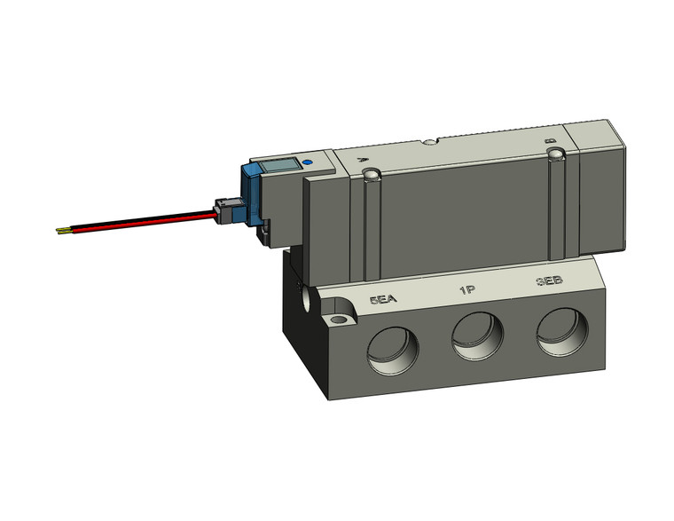 SMC SY9140-5LZ-03F 4/5 Port Solenoid Valve