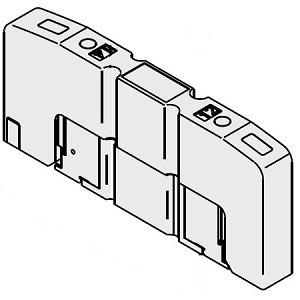 SMC S07A0-6 S0700 Series 5 Port Solenoid Valve Manifold Stacking Base S Kit (Serial Transmission)