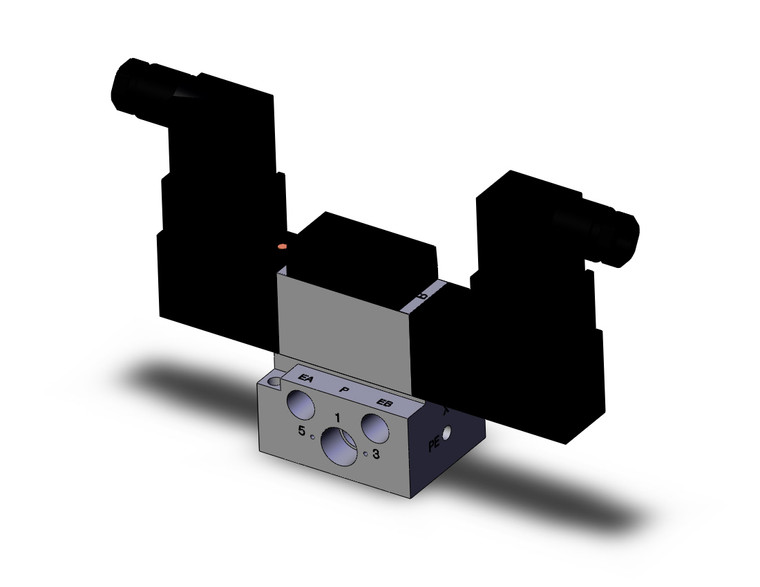 SMC VFR2210-1DZ-02 4/5 Port Solenoid Valve