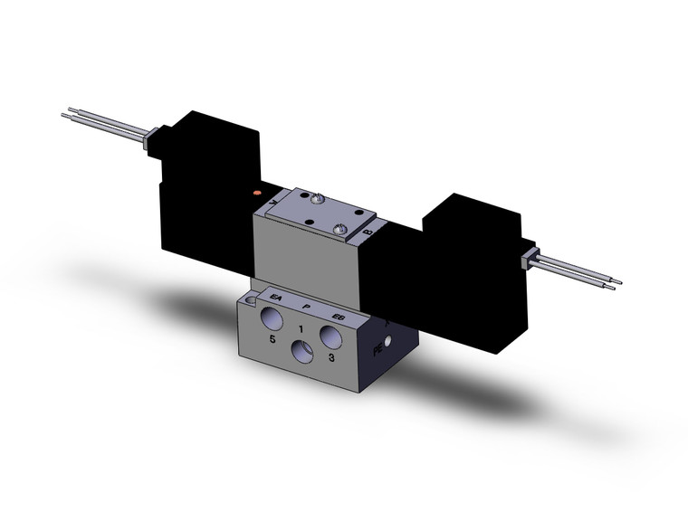 SMC VFR2410-3M-01N 4/5 Port Solenoid Valve