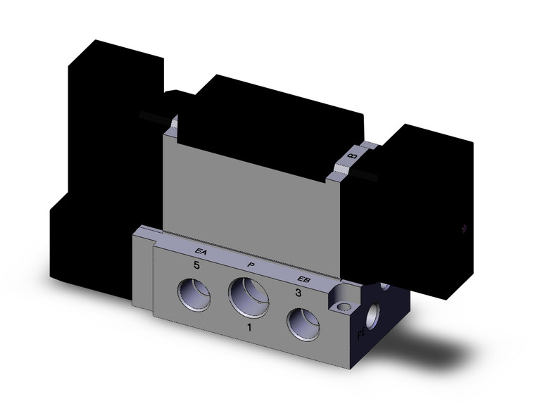 SMC VFR3200-5FZ-03T 4/5 Port Solenoid Valve