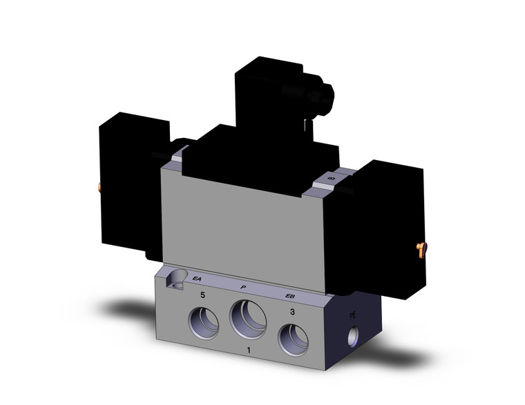 SMC VFR4210-4DZC-04 Valve Dbl Non Plugin Base Mt