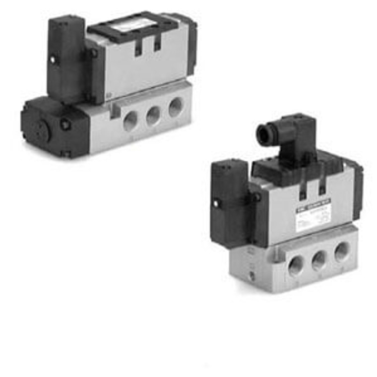 SMC VFR5201-5FZ Valve, 5 Port Solenoid