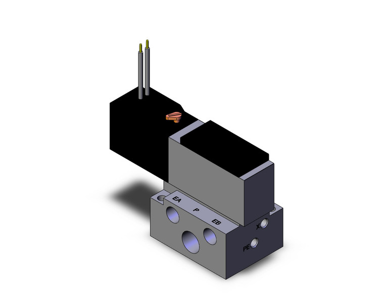 SMC VFS2110R-5GC-02T 4/5 Port Solenoid Valve