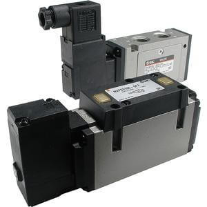 SMC VFS3220-3TZ-03N Valve Dbl Solenoid Body Pt