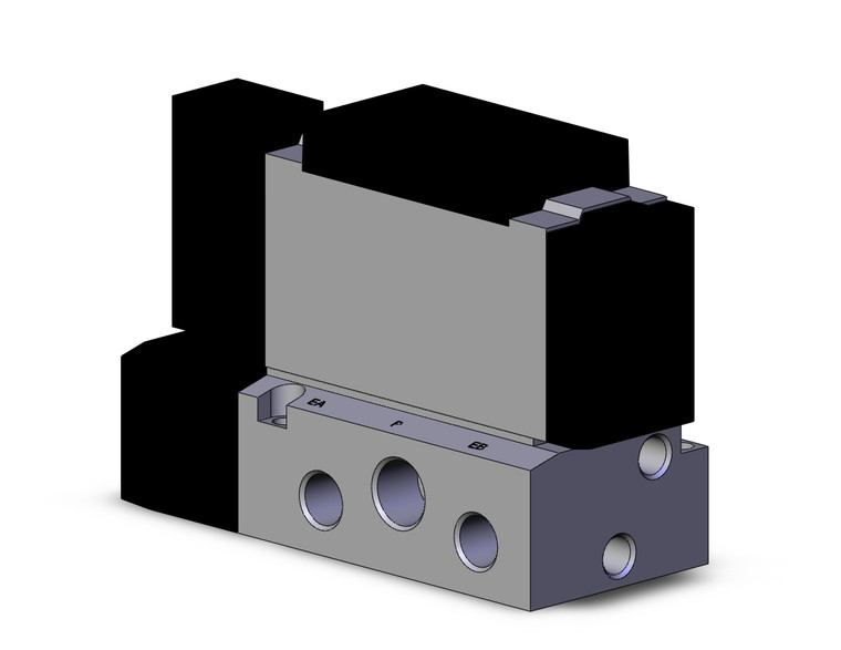 SMC VFS4100-3FZ-04T 4/5 Port Solenoid Valve