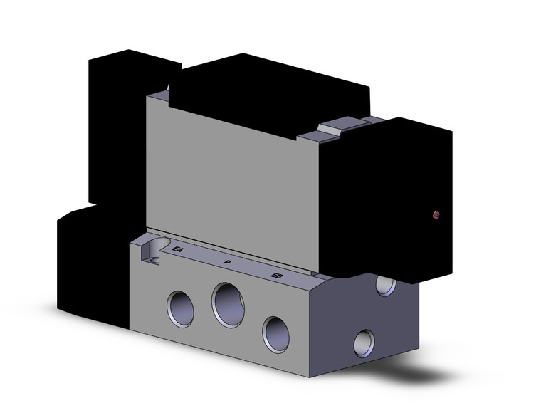 SMC VFS4200-3FZB-04T 5 Port Pilot Operated Valve