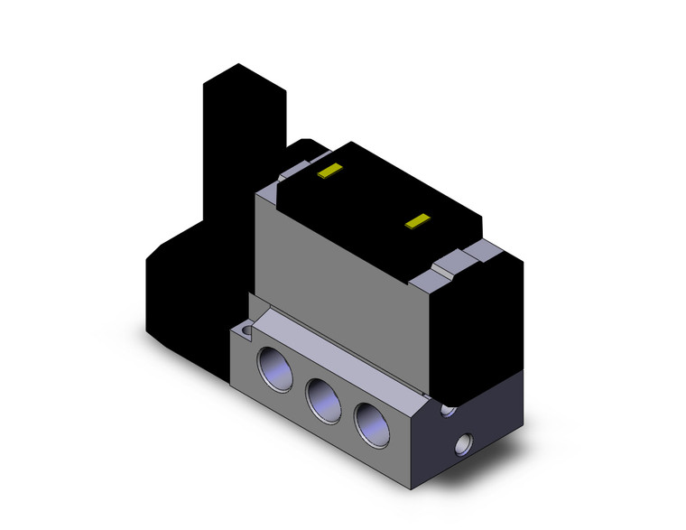 SMC VFS5100-3FZA-04T 4/5 Port Solenoid Valve