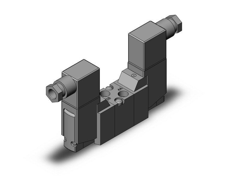 SMC VF1230-5DZE1-01 Pilot Operated 5 Port Solenoid Valve