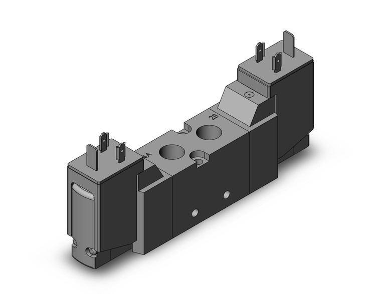 SMC VF3230K-5YO1-02F Pilot Operated 5 Port Solenoid Valve