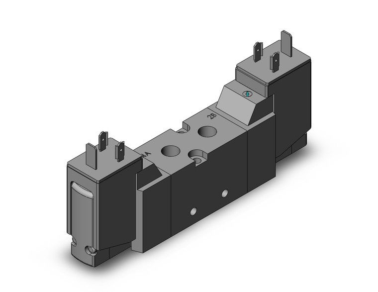 SMC VF3233-5YOD1-01F Pilot Operated 5 Port Solenoid Valve