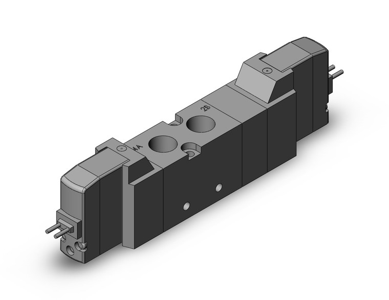 SMC VF3330-4G1-02 Pilot Operated 5 Port Solenoid Valve