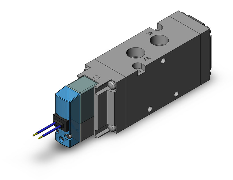 SMC VF5120-1G1-02 Pilot Operated 5 Port Solenoid Valve