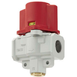 SMC VHS20-N02B-Z Pressure Relief 3 Port Valve