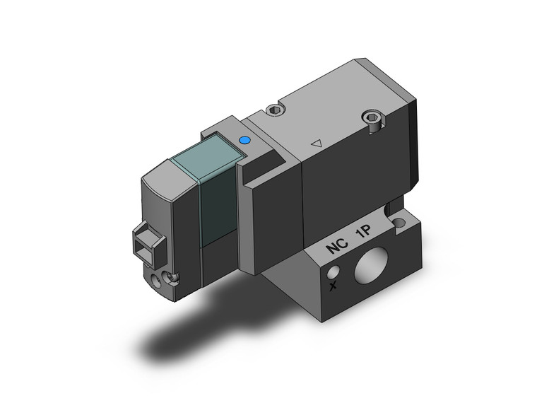 SMC VP344T-5LNZ1-02NA 3 Port Poppet Type Valve