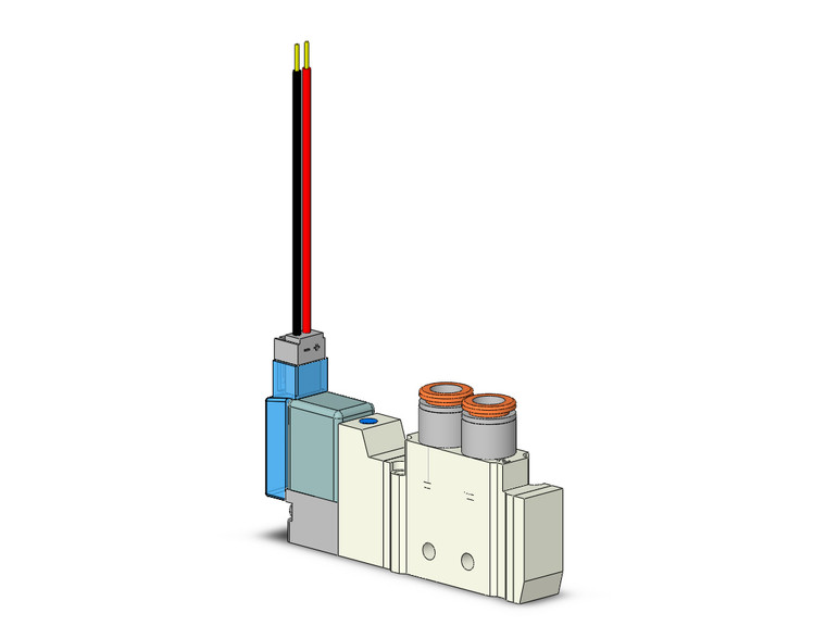 SMC VQZ1121B-5M1-C6 1000 Series 5 Port Valve