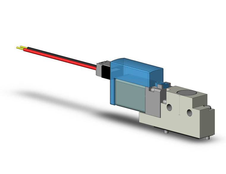 SMC VQZ115-3L1-CP 3 Port Base Mounted Solenoid Valve