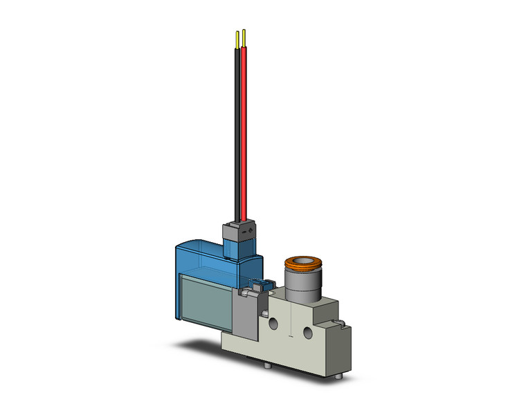 SMC VQZ115-3M1-N7 3 Port Base Mounted Solenoid Valve