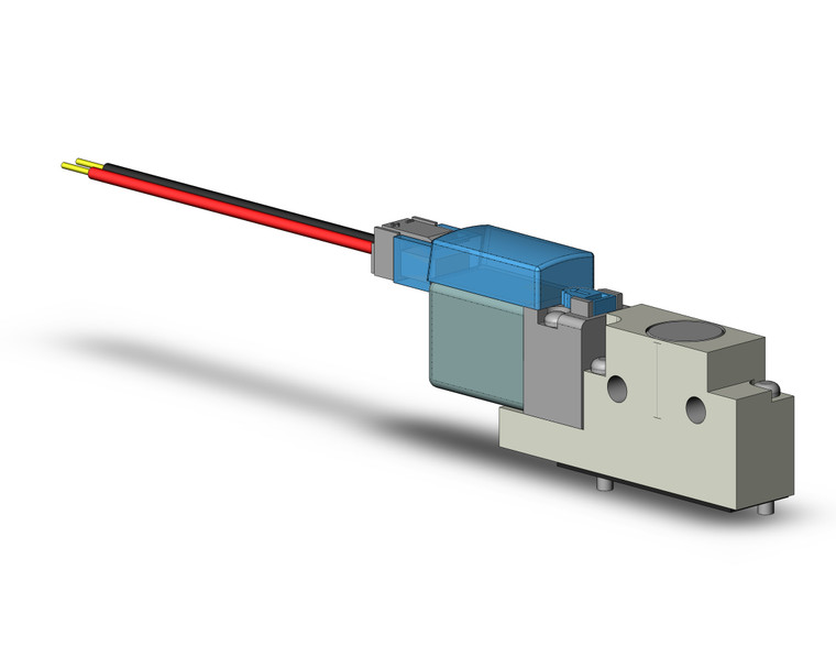 SMC VQZ115-5L1-CP 3 Port Base Mounted Solenoid Valve