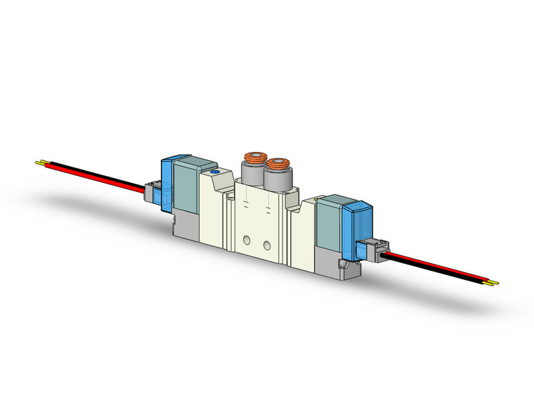 SMC VQZ1220K-5L1-N3 1000 Series 5 Port Valve