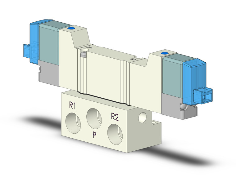 SMC VQZ1451-5LO1-01T 1000 Series 5 Port Valve