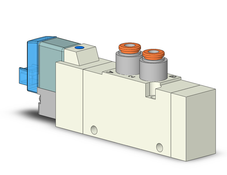 SMC VQZ2121-5LO1-C4 2000 Series 5 Port Valve
