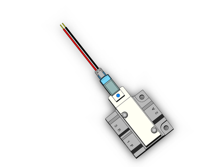 SMC VQZ315B-5L1-03T 3 Port Base Mounted Solenoid Valve