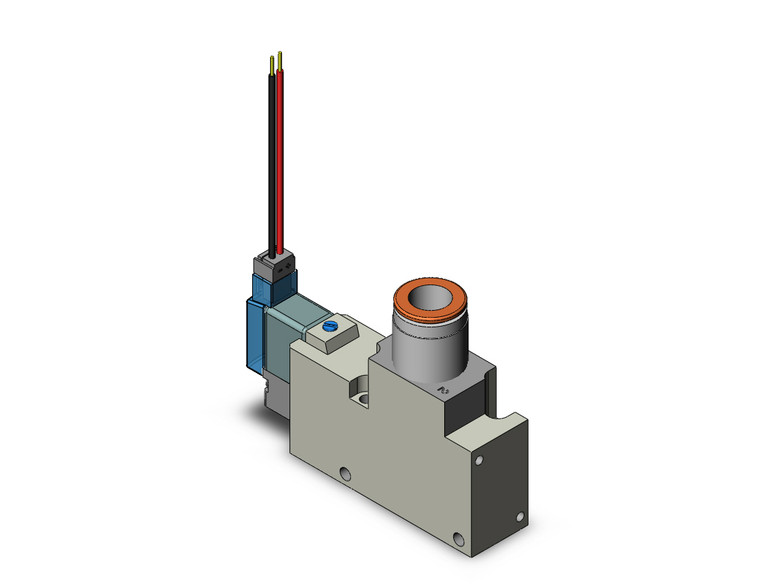 SMC VQZ332-5MB1-N11T 3 port body ported solenoid valve