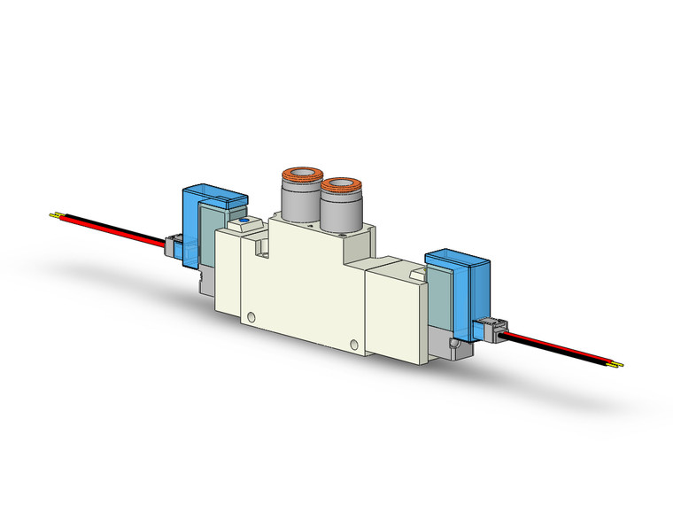 SMC VQZ3321-3L1-C8 3000 Series 5 Port Valve