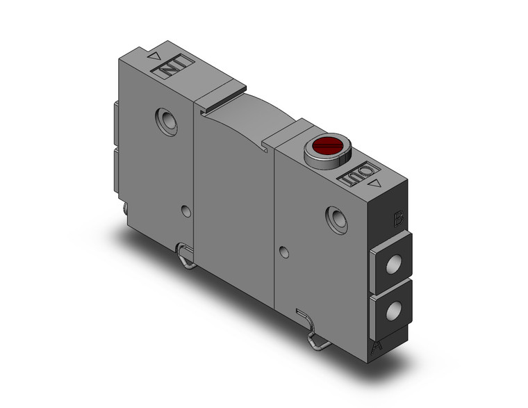 SMC VQ1000-FPG-M5M5-D 4/5 Port Solenoid Valve
