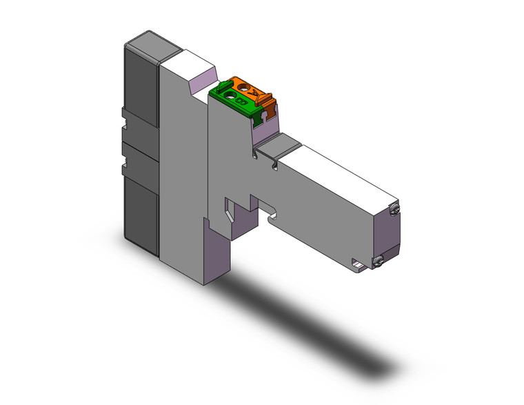 SMC VQ1200-1D1 5 Port Plug In Valve