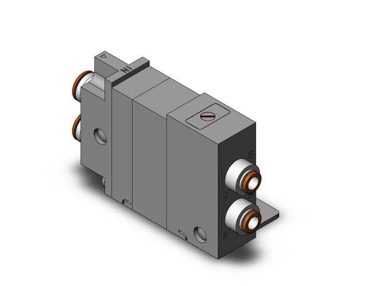 SMC VQ2000-FPG-C8C6-F Dbl Check Block