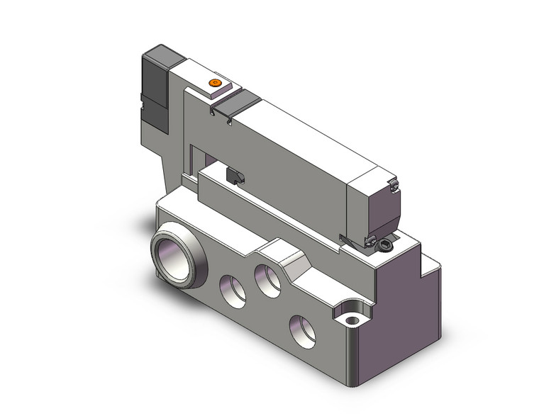 SMC VQ2100-51-02 5 Port Plug In Valve